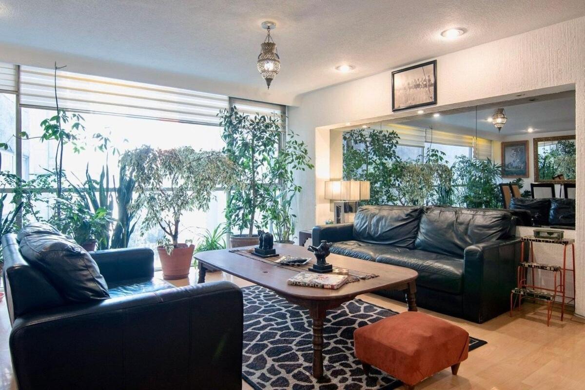 Eclectic Jungle: 4 Bedrooms In Beautifull Polanco Мехико Экстерьер фото