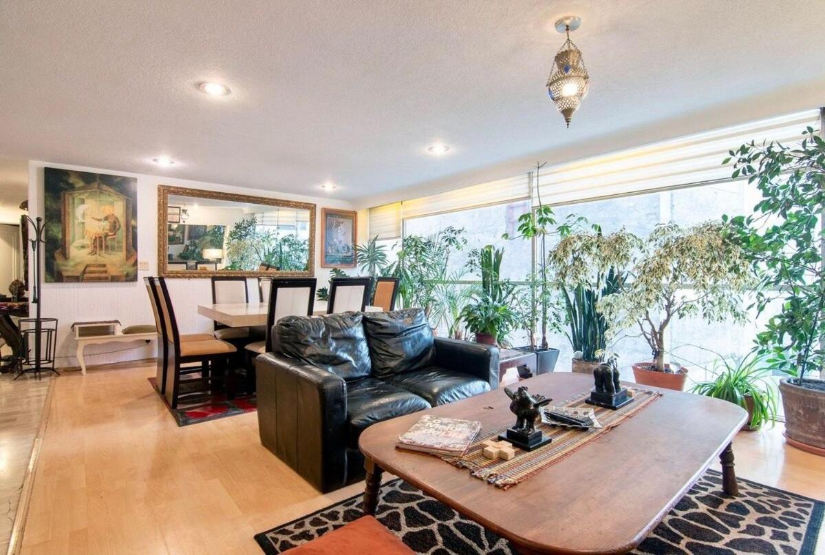 Eclectic Jungle: 4 Bedrooms In Beautifull Polanco Мехико Экстерьер фото